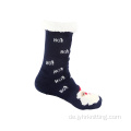 Frauen Weihnachten Fuzzy Fluffy Plush Slipper Socken